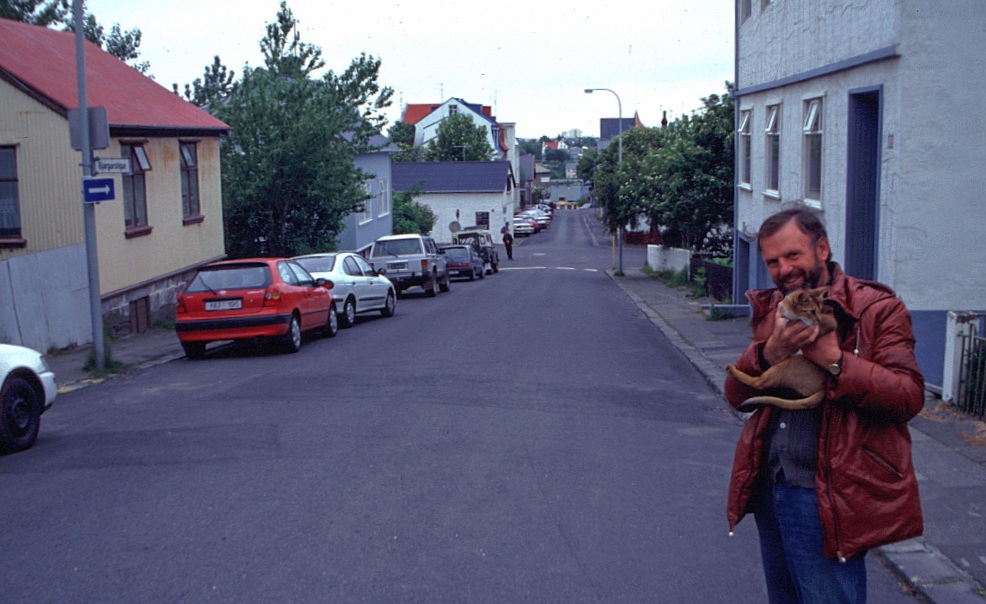 Jim found a cat in Reykjavik